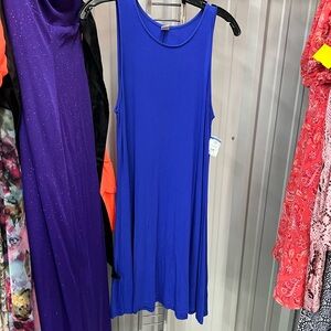 Old Navy Royal Blue Sleeveless Dress